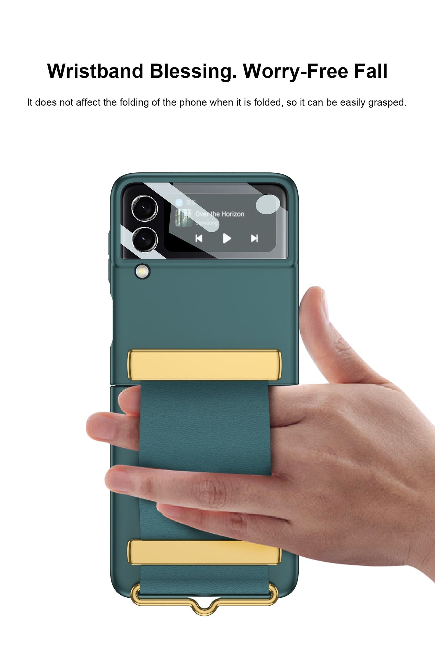 LUXURY STRAP CASE FOR SAMSUNG GALAXY Z FLIP 4