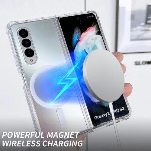 Samsung Galaxy Z Fold Series Slim Magnetic MagSafe Clear Case