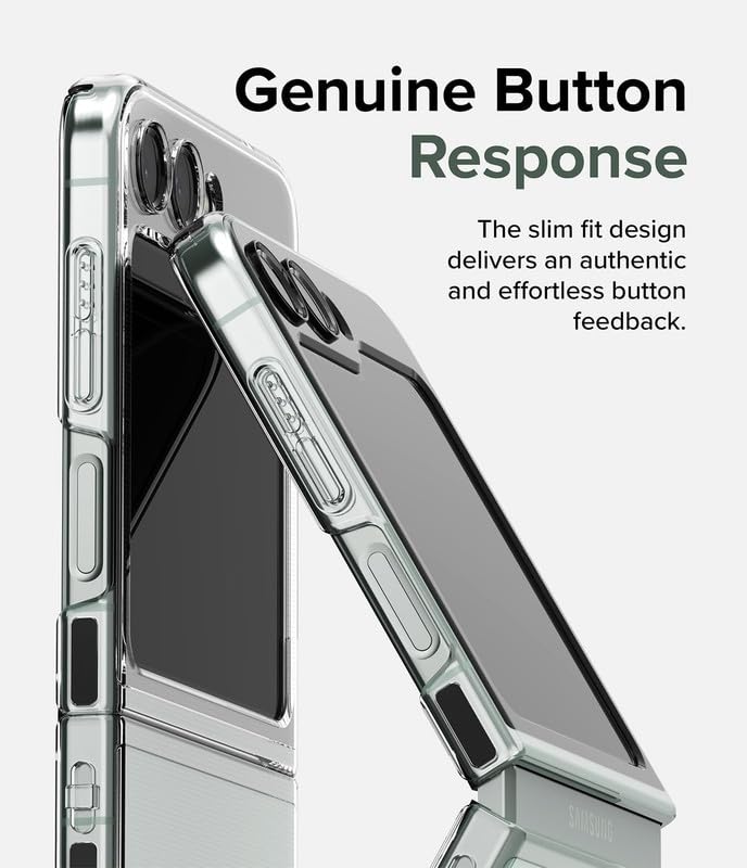 Samsung Galaxy Z Flip 5 Crystal Clear Transparent Cover