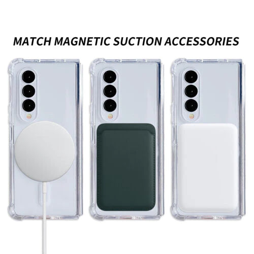 Samsung Galaxy Z Fold Series Slim Magnetic MagSafe Clear Case