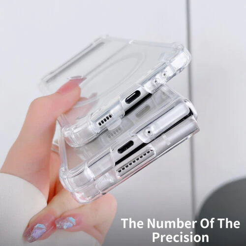 Samsung Galaxy Z Fold Series Slim Magnetic MagSafe Clear Case