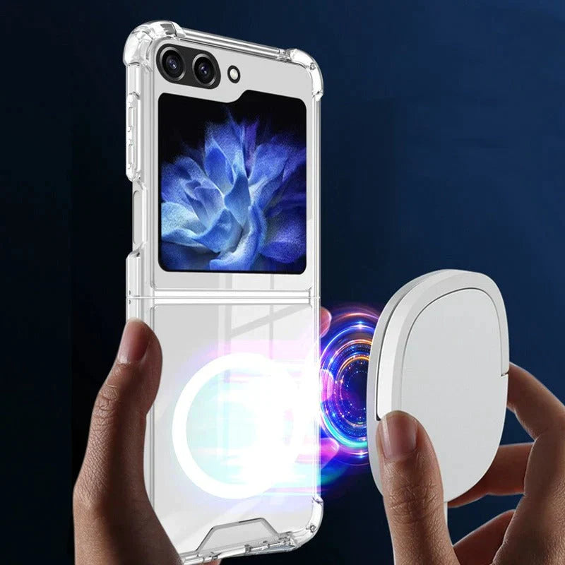 SlimMag Transparent Case – Z Flip 7 Edition