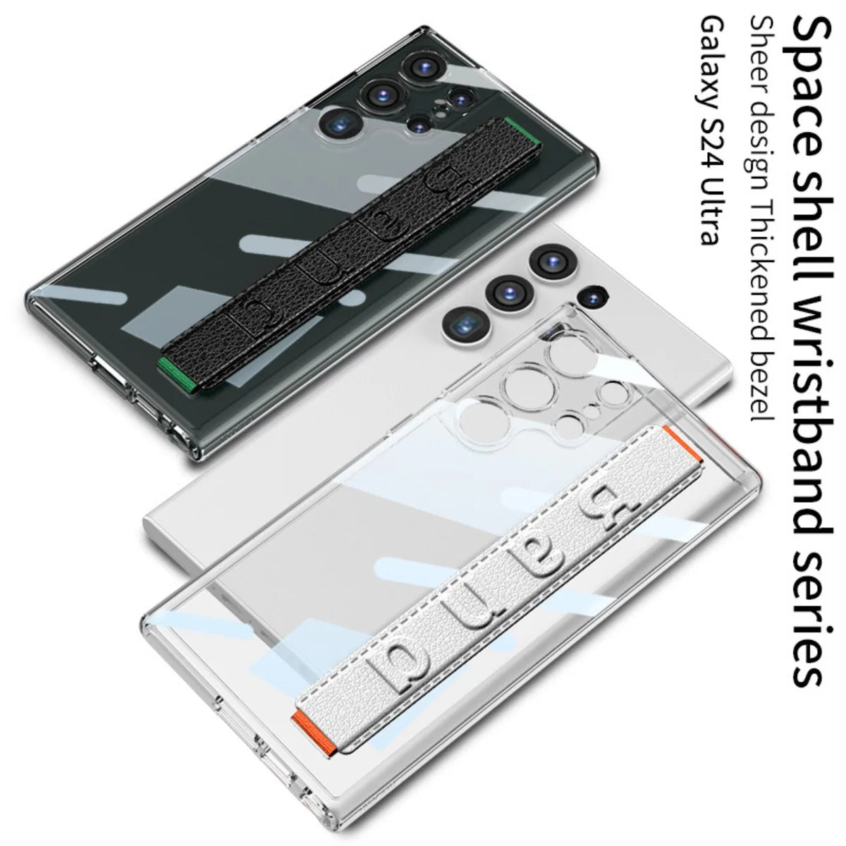 TRANSPARENT WRISTBAND CASE FOR SAMSUNG GALAXY S24 ULTRA