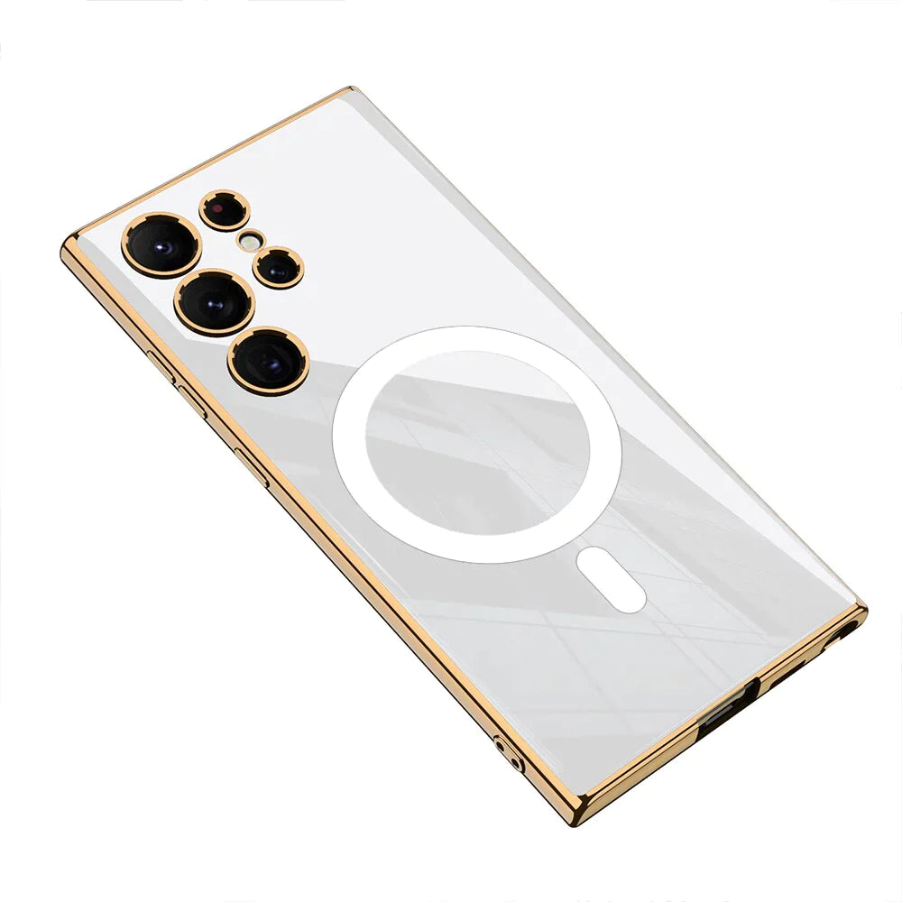 GLASS MAGNETIC CASE FOR SAMSUNG GALAXY S24 ULTRA