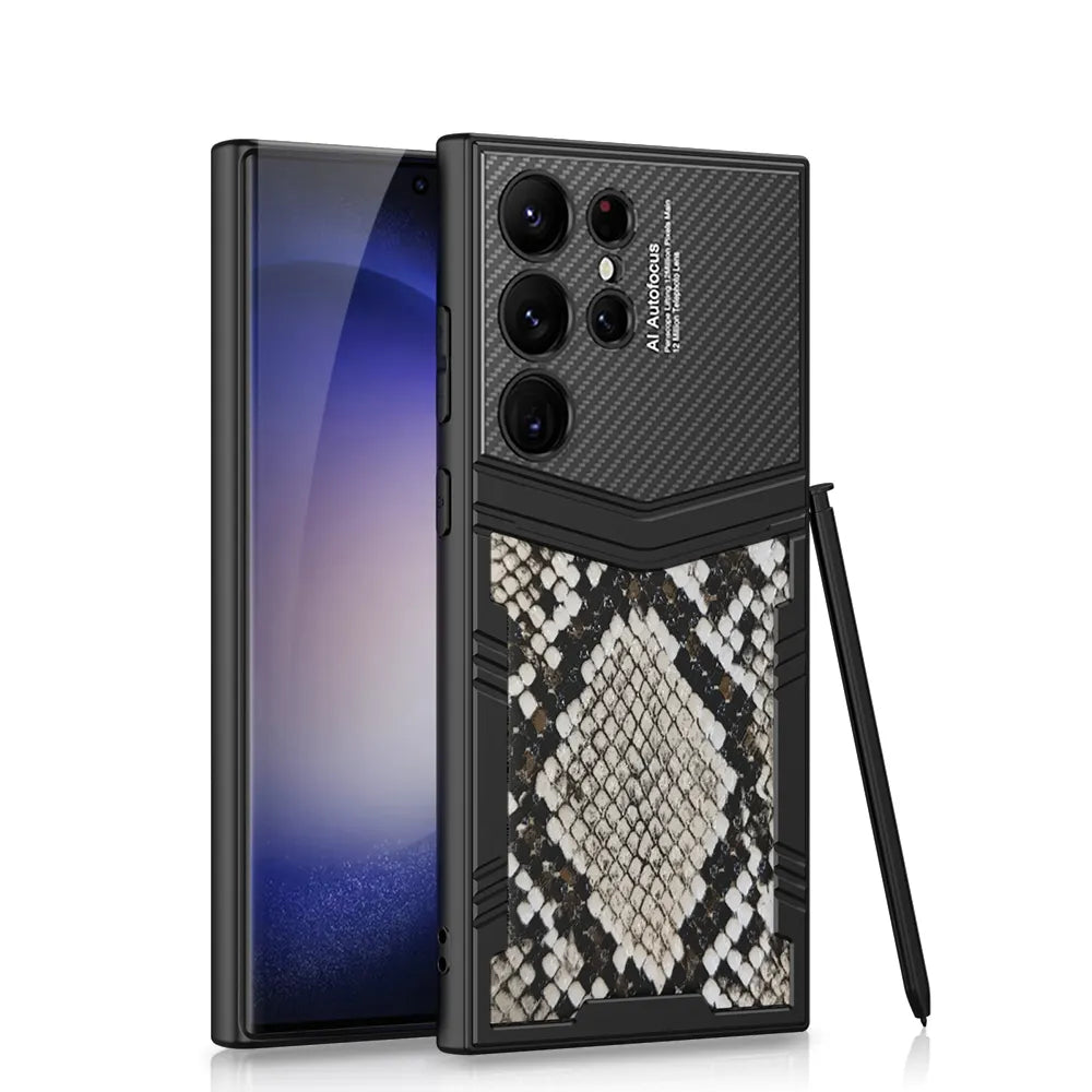 LUXURY LEATHER CASE FOR SAMSUNG GALAXY S24 ULTRA