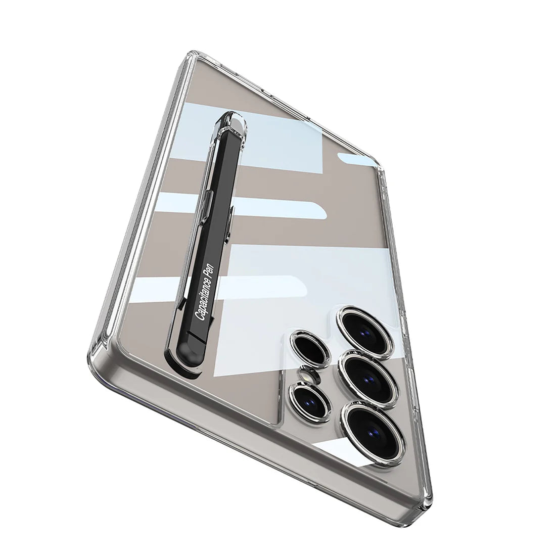 High Transparency Crystal Shield Pen Holder Case