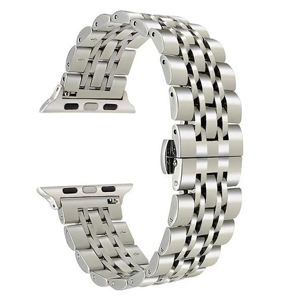 High Quality Stainless Steel Strap/Band for Apple Watch Series 7, 6, 5, 4, 3, 2 & 1