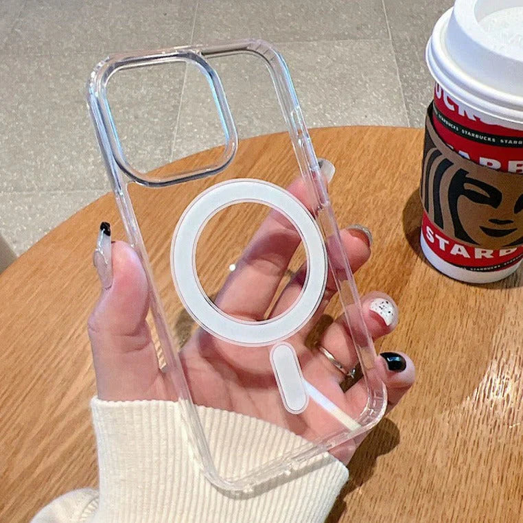 Anti-Yellow Magsafe Clear Case