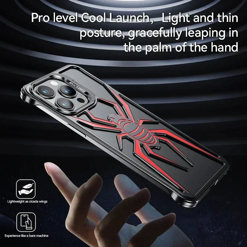 Spider Armor Anti-drop Kickstand Case- iPhone