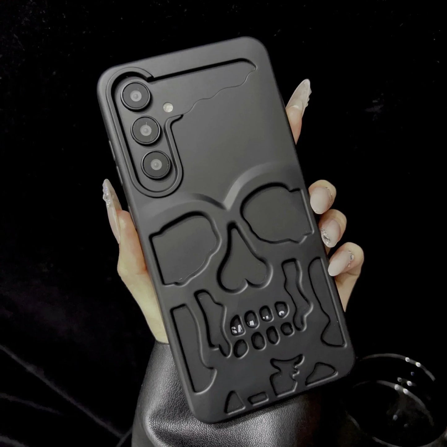Skull Design Case- Samsung