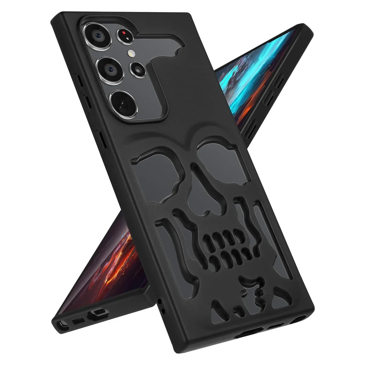 Skull Design Case- Samsung