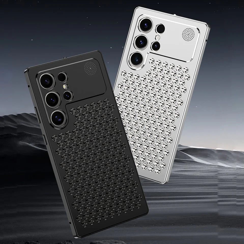 Metallic Hybrid TPU Alloy Case - Galaxy S25 Ultra