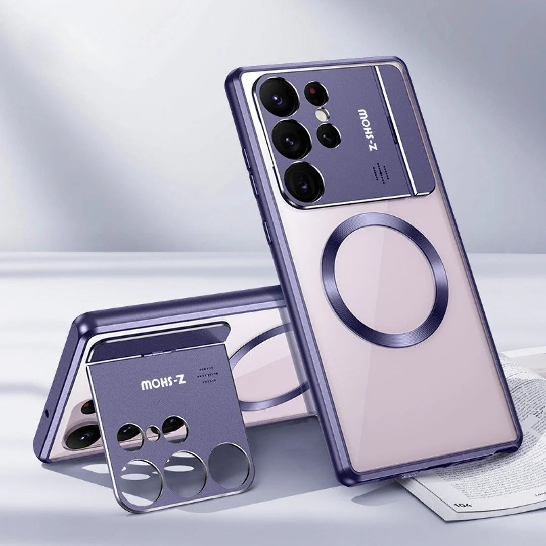 Luxury Metal Bracket Edition MagSafe Case - Galaxy S25 Ultra