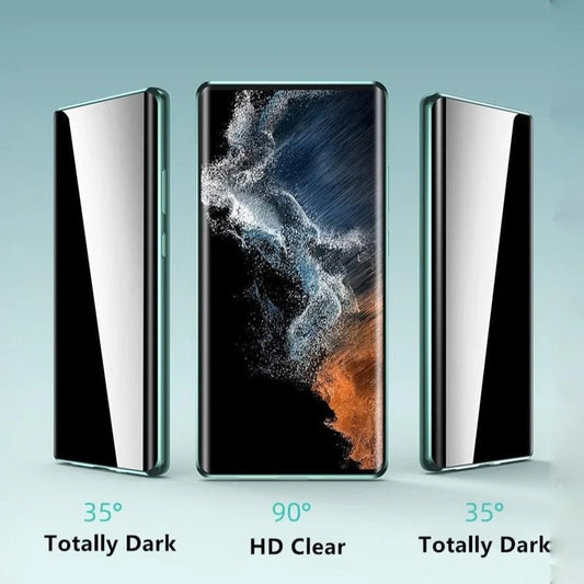 Super Privacy Shield Dual Magnetic Glass Case - Galaxy S Series