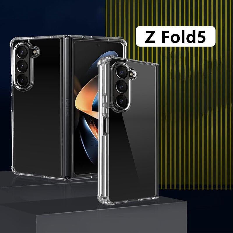 Samsung Galaxy Z Fold 5 Crystal Clear Transparent Cover