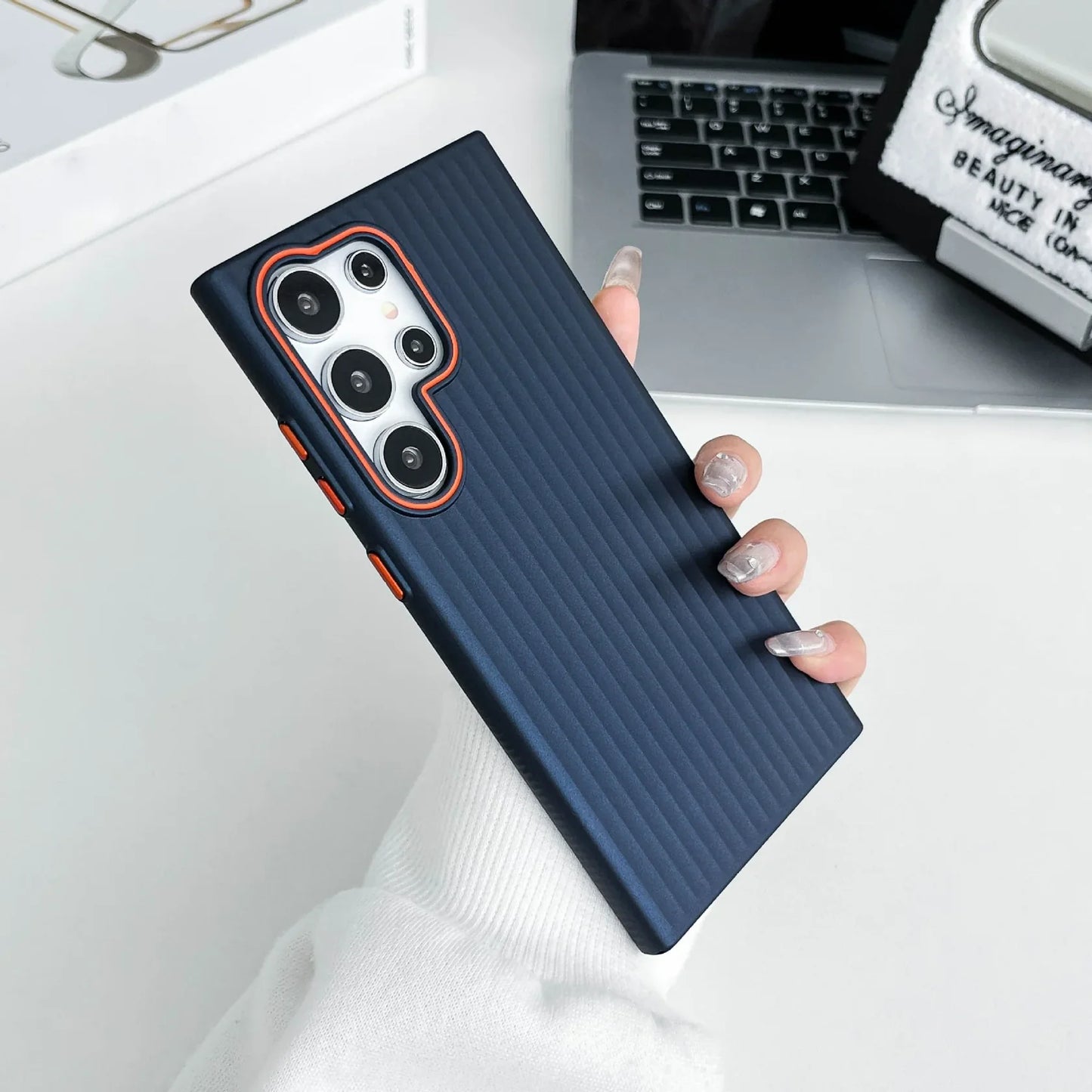 Matte Corrugated Case- Samsung