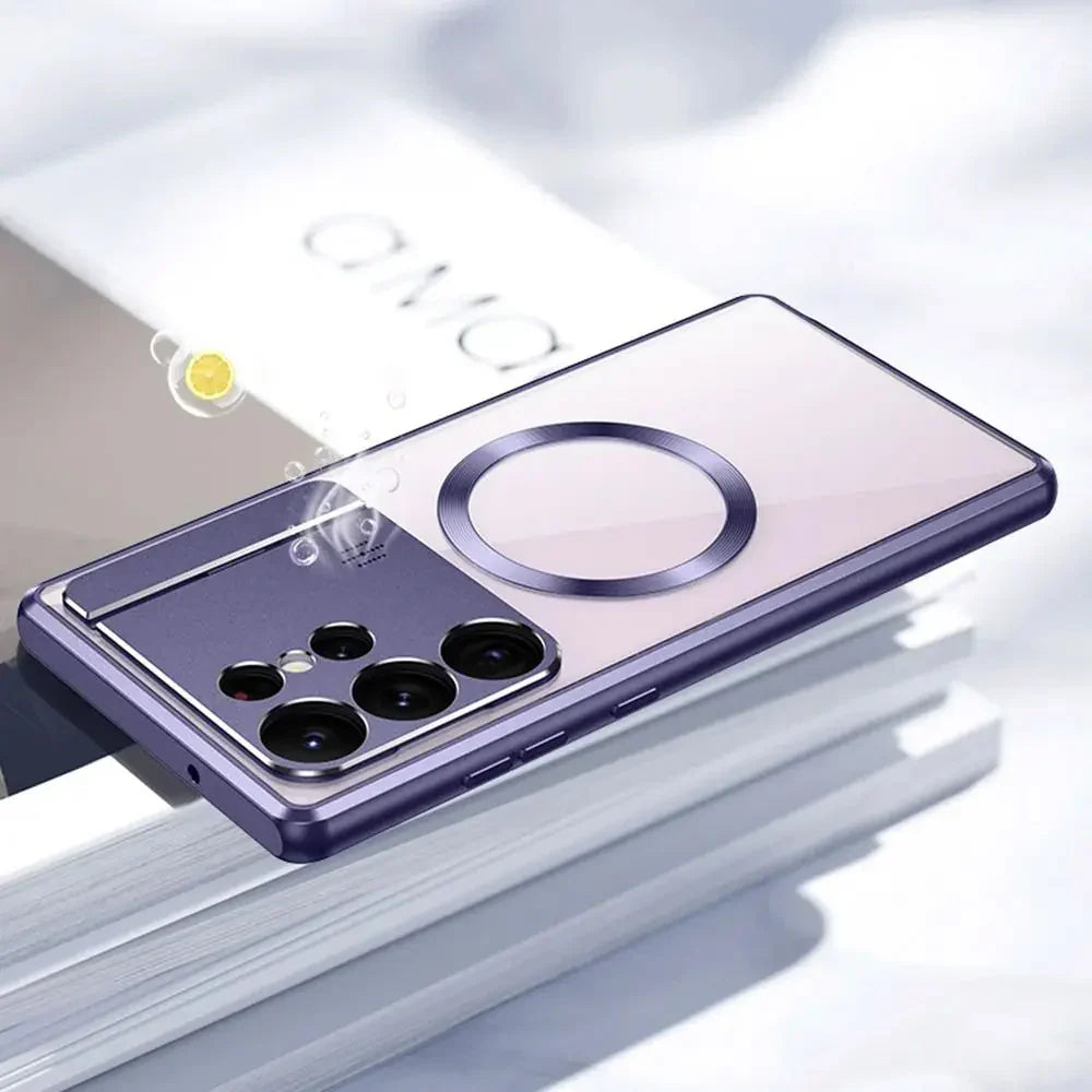 Luxury Metal Bracket Edition MagSafe Case - Galaxy S25 Ultra