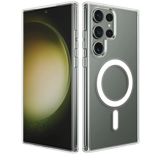 Magsafe Transparent Hard PC Back Case For Galaxy S Series