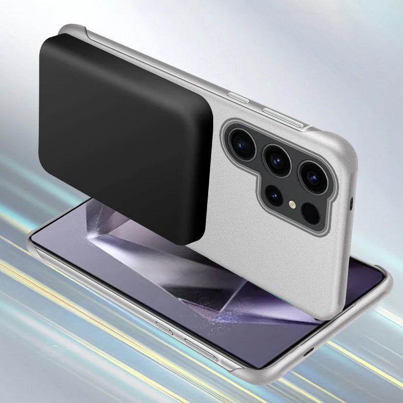 Premium Metal Paint Frameless Magsafe Case - Galaxy S25 Series