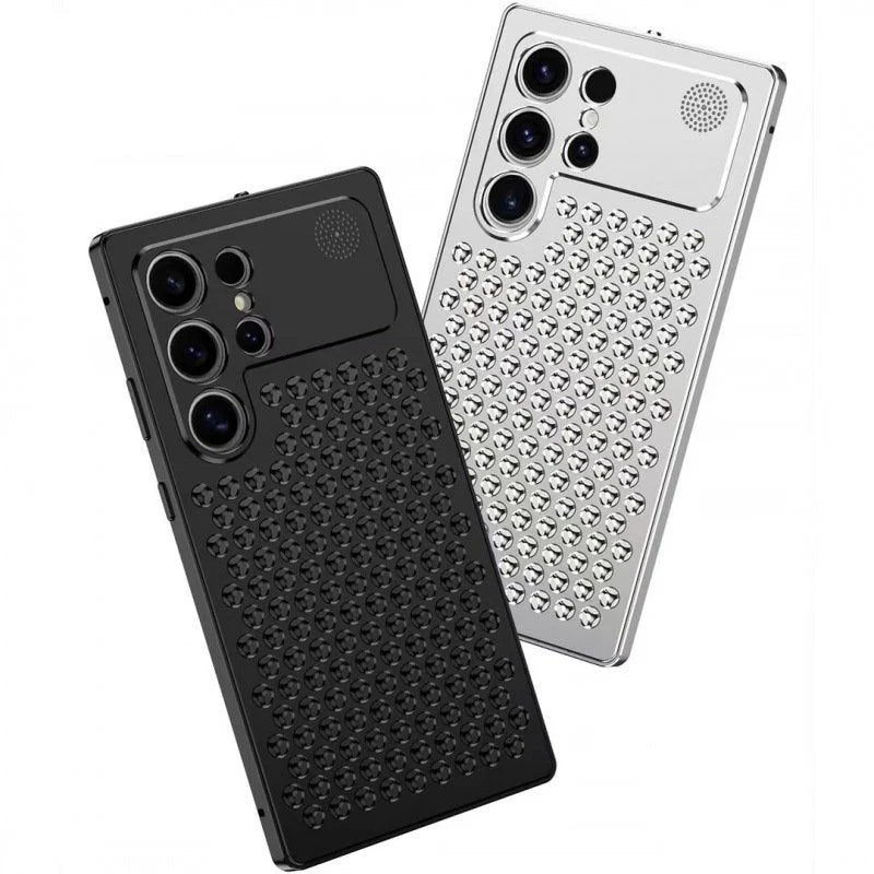 Metallic Hybrid TPU Alloy Case - Galaxy S25 Ultra