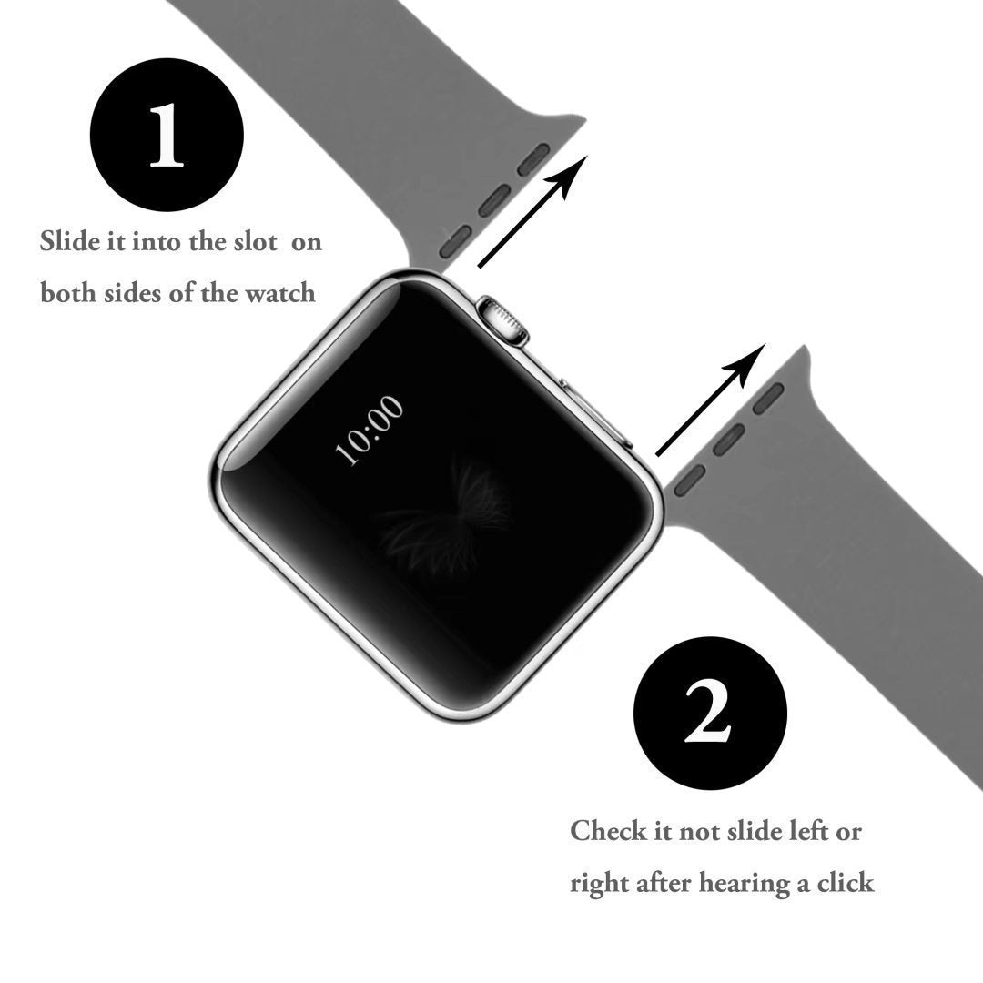 Perforated Band/Strap Black for Apple Watch (ONLY STRAP NOT WATCH)