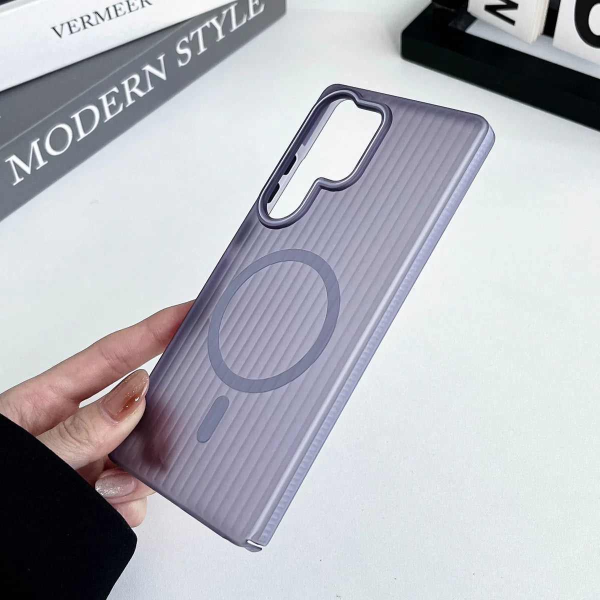 Hybrid Corrugated MagSafe Case For Samsung Galaxy S Series