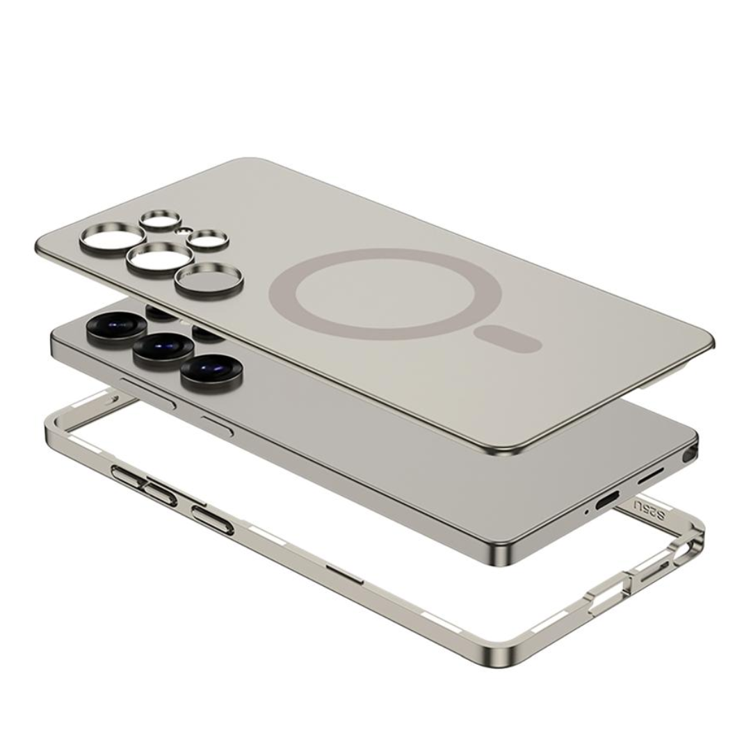 Matte Magsafe Case With Titanium Frame - Samsung