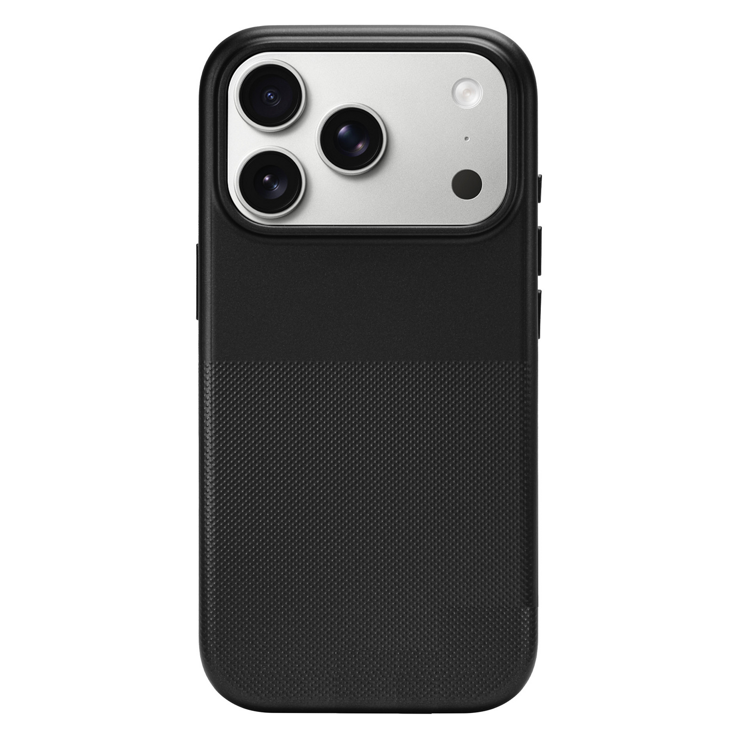 Shockproof Anti-Slip Grip Metal Buttons Case- iPhone