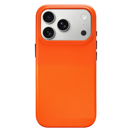 Shockproof Anti-Slip Grip Metal Buttons Case- iPhone