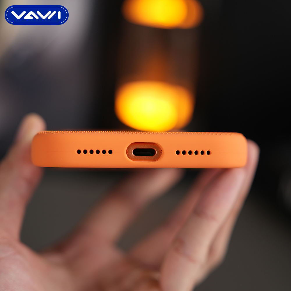 Shockproof Anti-Slip Grip Metal Buttons Case- iPhone