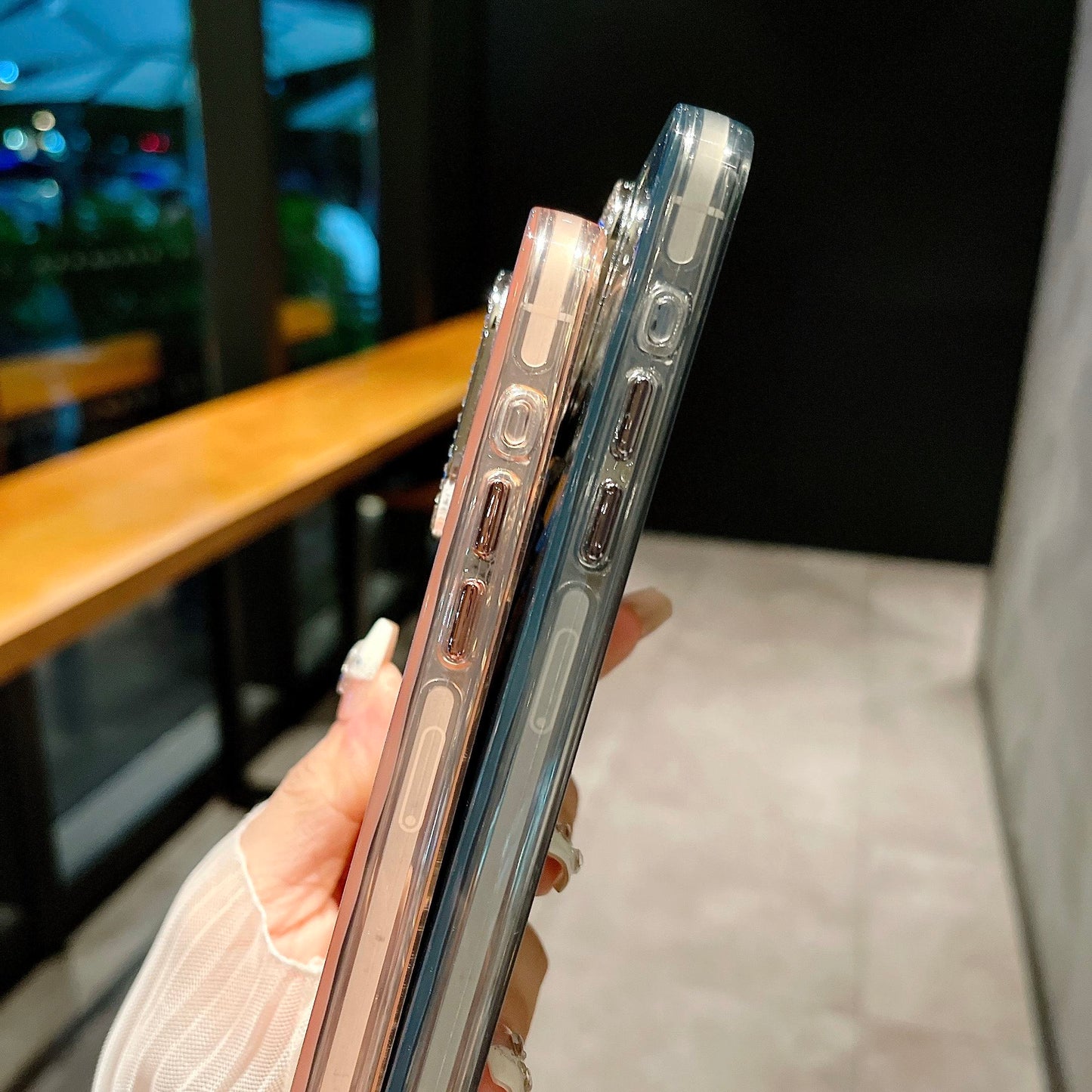 Premium Marble Textured Case- iPhone