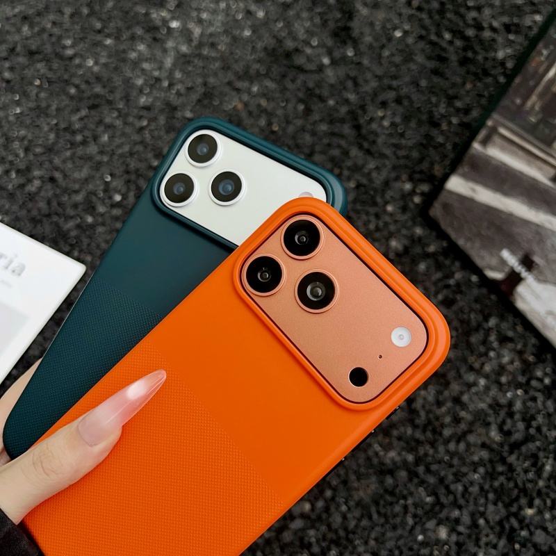 Shockproof Anti-Slip Grip Metal Buttons Case- iPhone