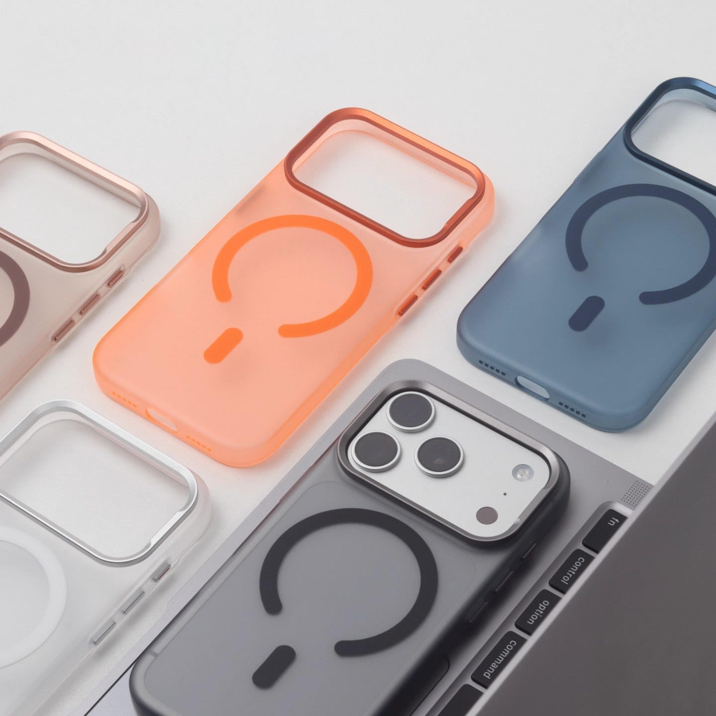 Luxury Translucent Matte Magnetic Case- iPhone