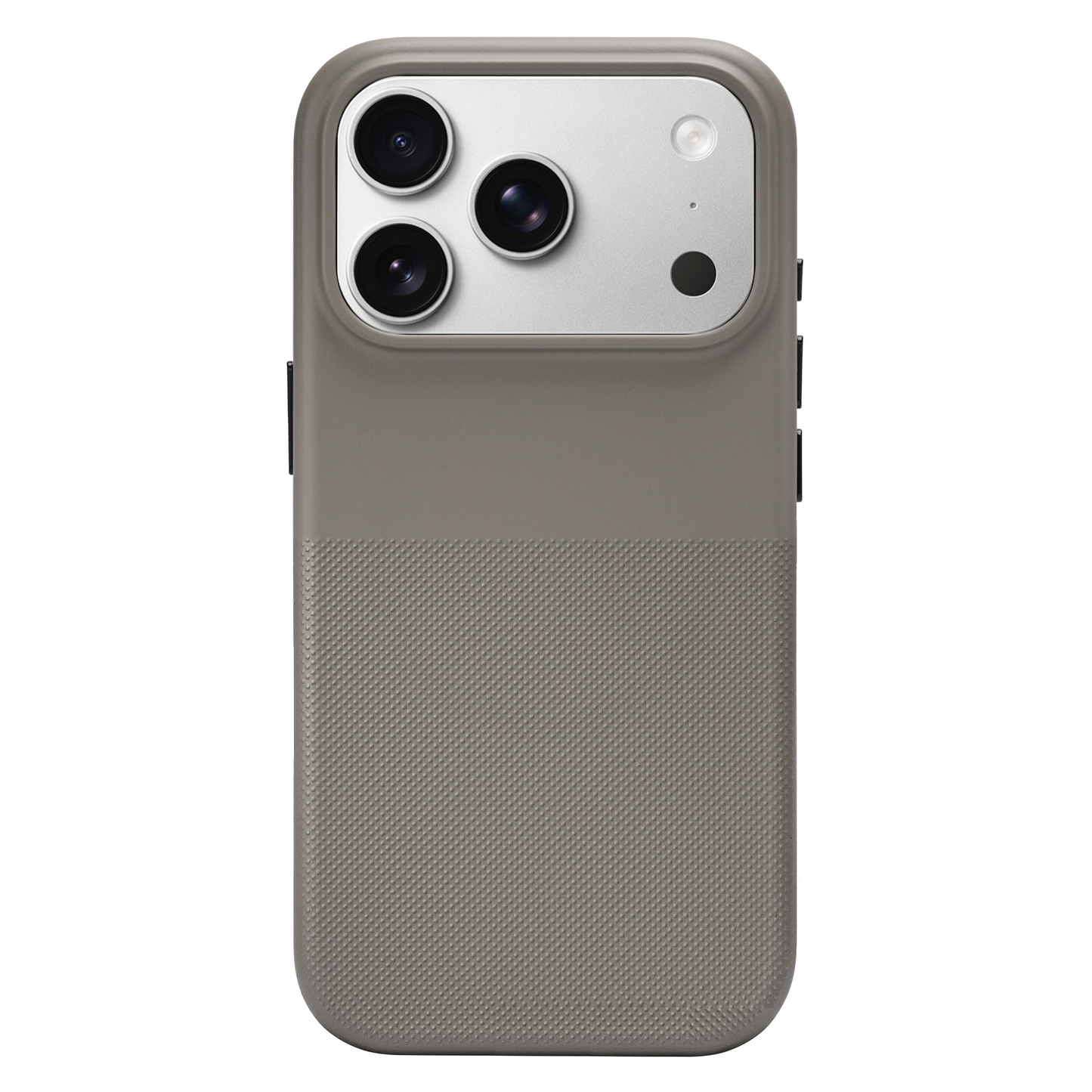 Shockproof Anti-Slip Grip Metal Buttons Case- iPhone