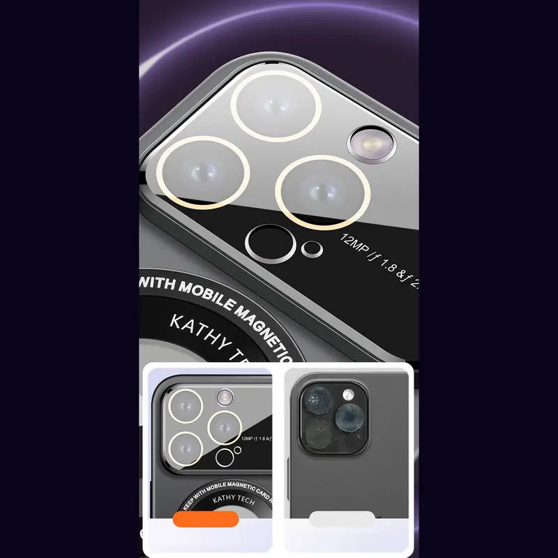 Lens Protection Luxury Plating 3D Case For iPhone SERIES
