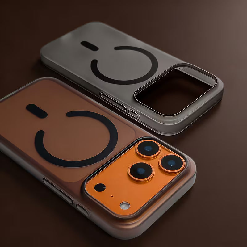 Luxury Translucent Matte Magnetic Case- iPhone