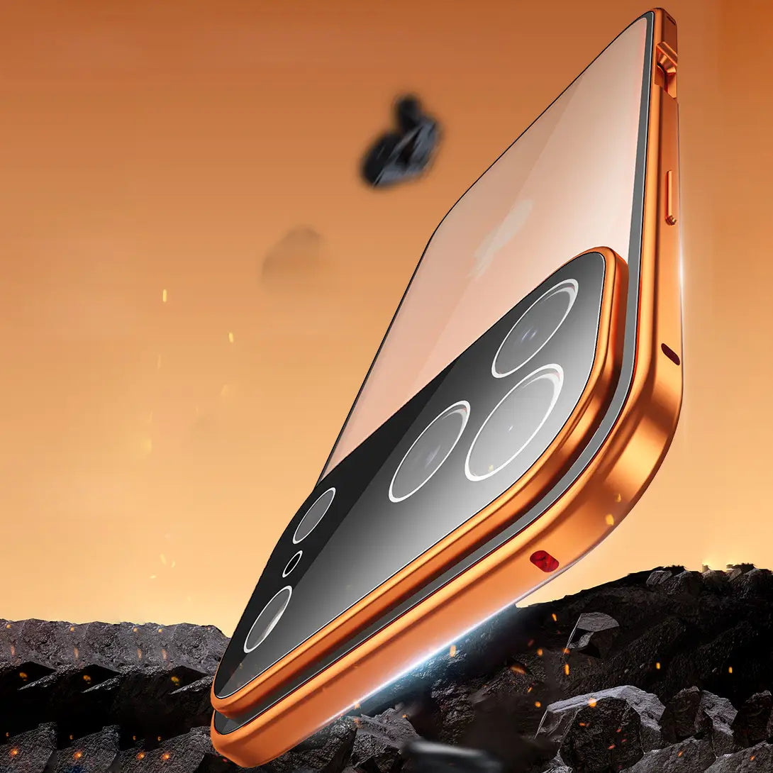 Full Protection Twin Glass Shield Case - iPhone Series