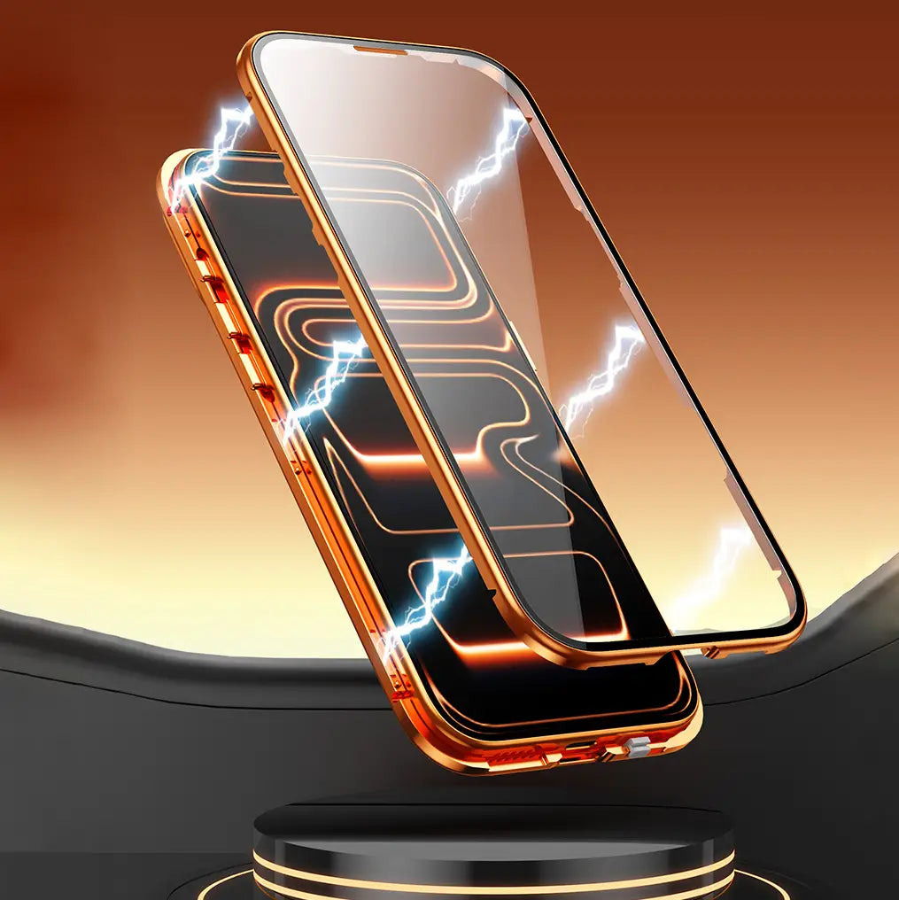 Full Protection Twin Glass Shield Case - iPhone Series