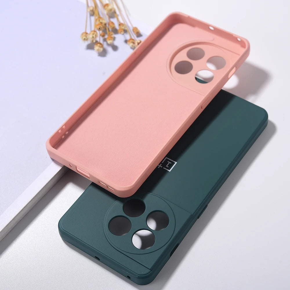 Liquid Soft Silicon Premium Case For One Plus 11R