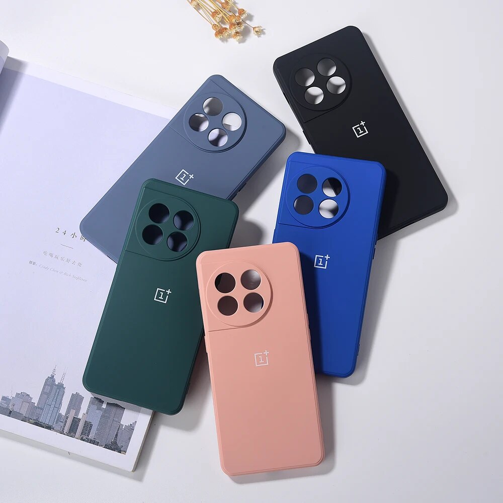 Liquid Soft Silicon Premium Case For One Plus 11R