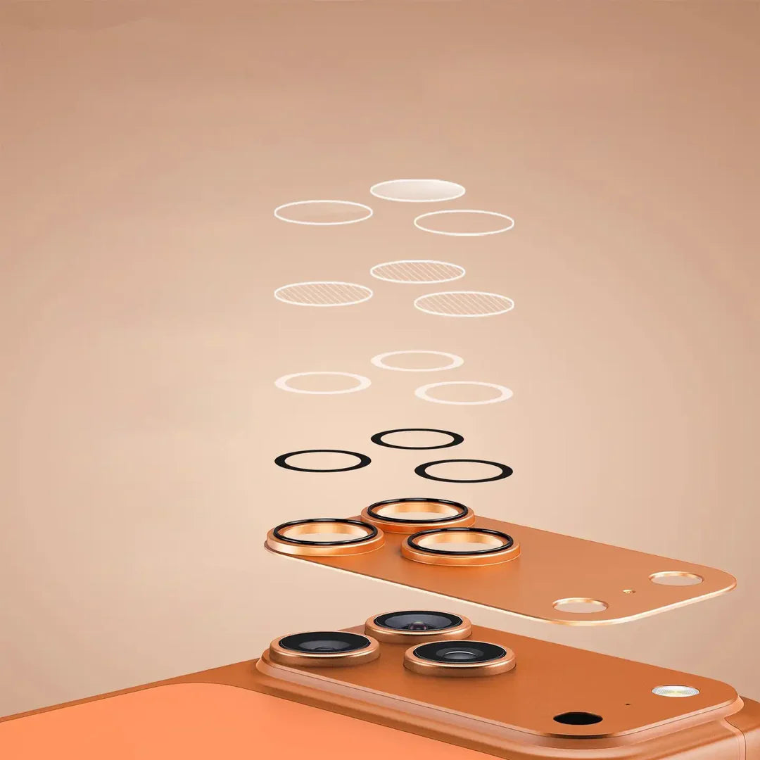 Metal Shield Ring Camera Lens Protector- iPhone
