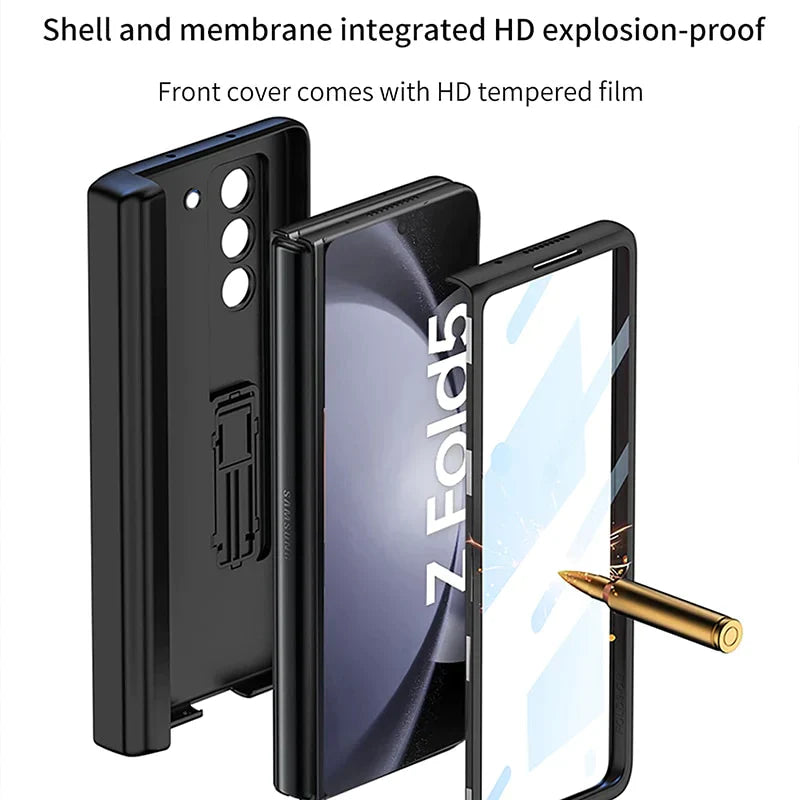 MAGNETIC FRAME KICK STAND ALL-INCLUDED CASE WITH S PEN SLOT Z FOLD 5