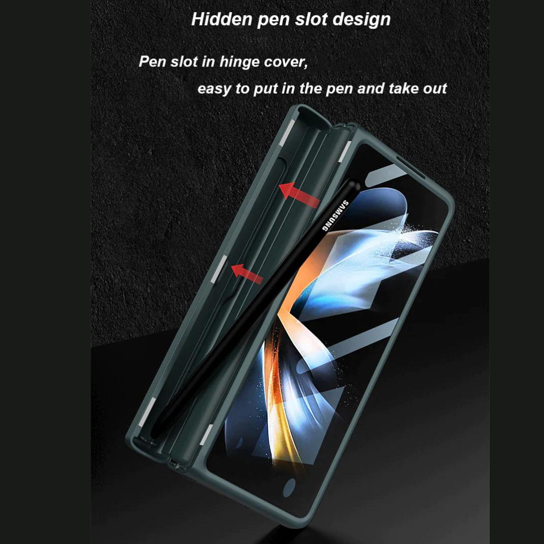 MAGNETIC FRAME KICK STAND ALL-INCLUDED CASE WITH S PEN SLOT Z FOLD SERIES