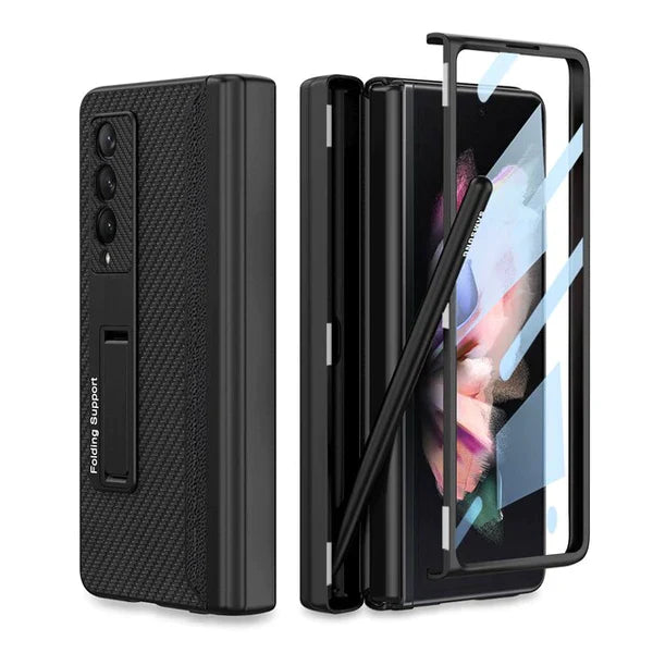 MAGNETIC FRAME KICK STAND ALL-INCLUDED CASE WITH S PEN SLOT Z FOLD SERIES