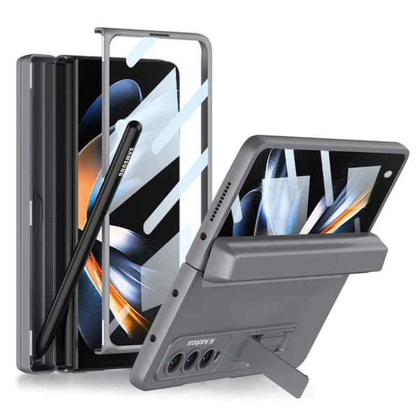 MAGNETIC FRAME KICK STAND ALL-INCLUDED CASE WITH S PEN SLOT Z FOLD SERIES