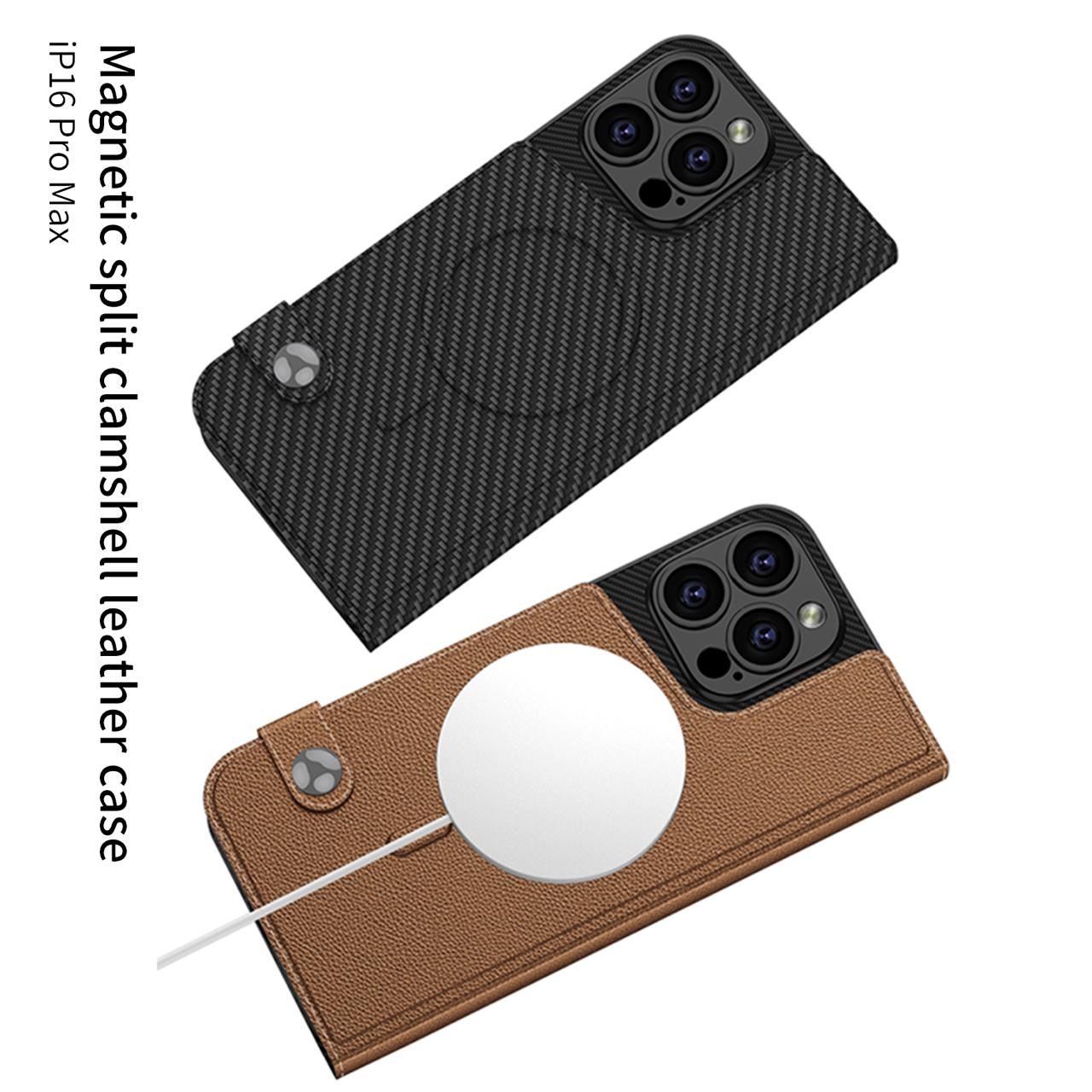 Executive Leather Flip Case for iPhone