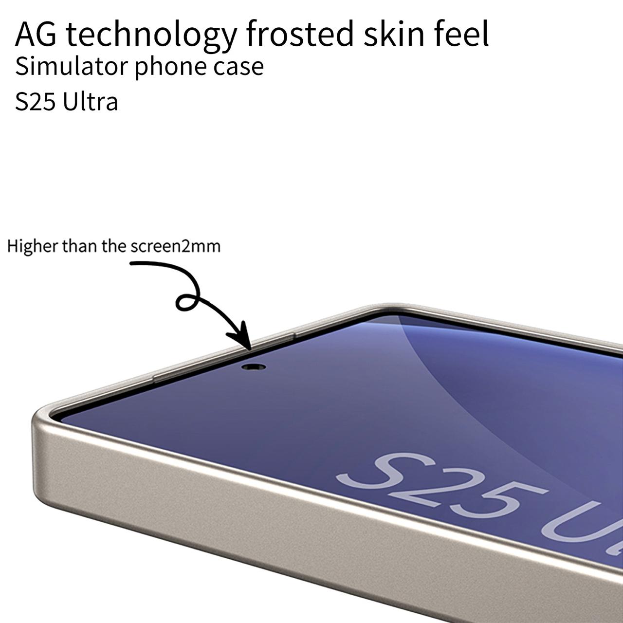 Matte Finish Protective Frosted Skin Feel Case- Samsung
