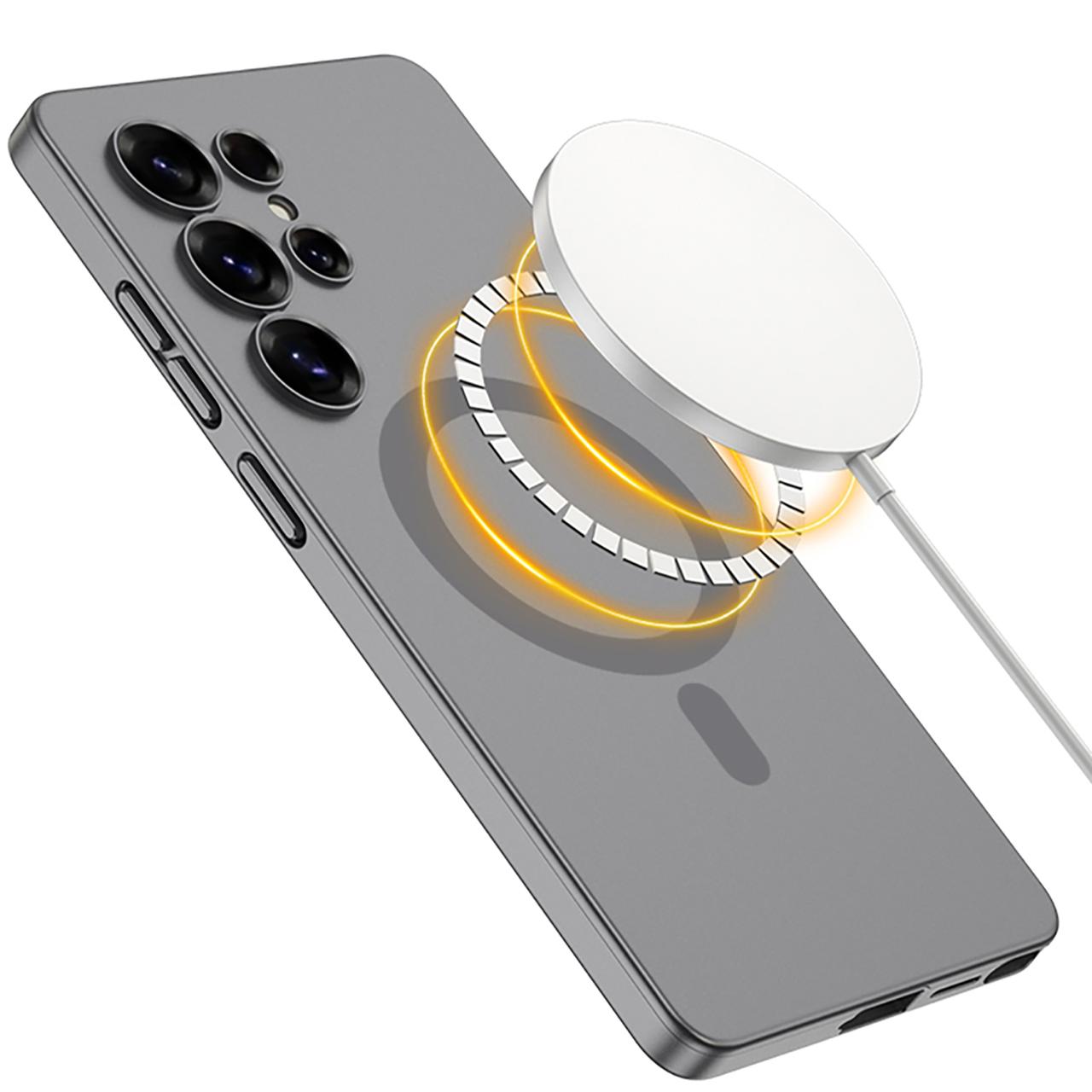 Matte Magsafe Case With Titanium Frame - Samsung