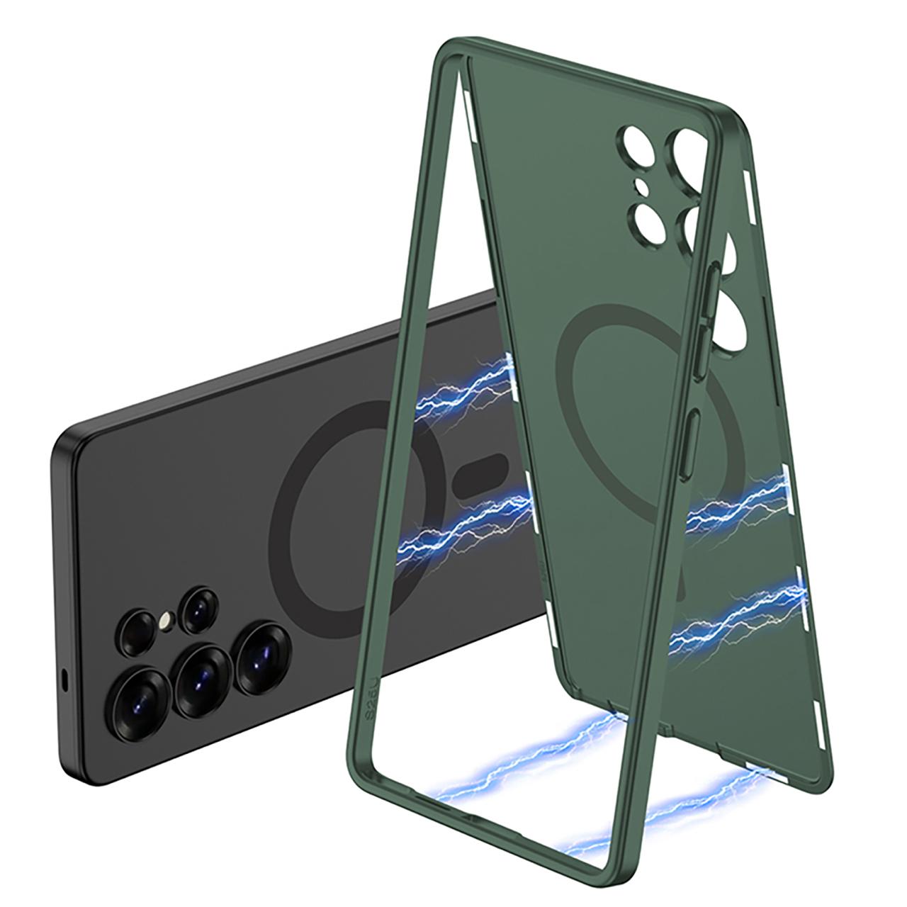 Matte Magsafe Case With Titanium Frame - Samsung