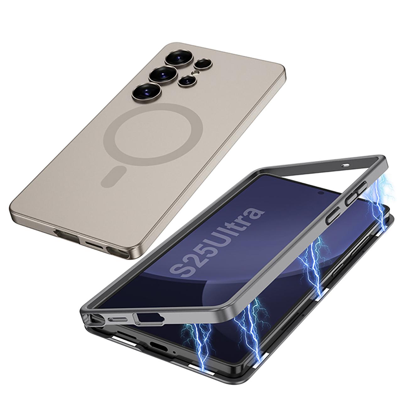 Matte Magsafe Case With Titanium Frame - Samsung